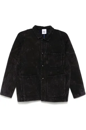 Stain Shade Giacca-camicia con fantasia tie dye