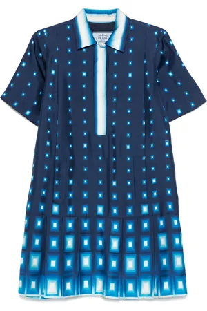 Prada Abito midi con stampa anni 2000