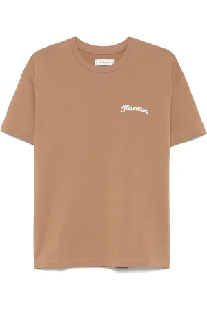 FLÂNEUR T-shirt con logo ricamato