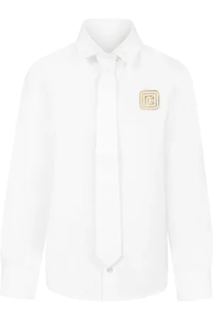 Balmain Camicia con ricamo