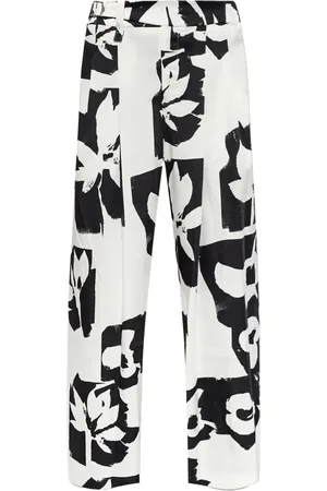 Issey Miyake Pantaloni con stampa