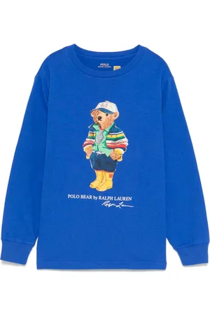 Ralph Lauren T-shirt con stampa Polo Bear