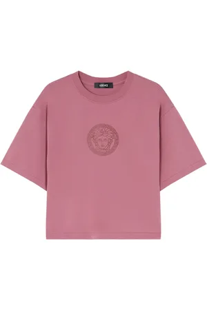 VERSACE T-shirt crop Medusa