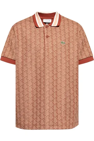 Lacoste Polo con monogramma jacquard