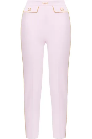 Elisabetta Franchi Pantaloni slim in crêpe