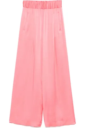 SEMICOUTURE Pantaloni in raso
