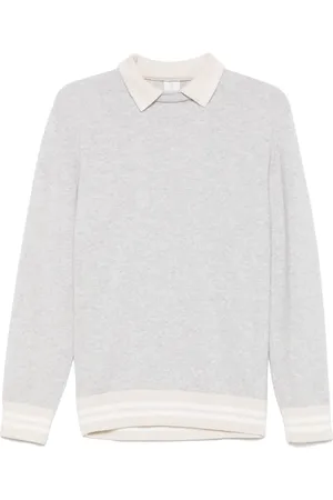 ELEVENTY Maglione con colletto polo