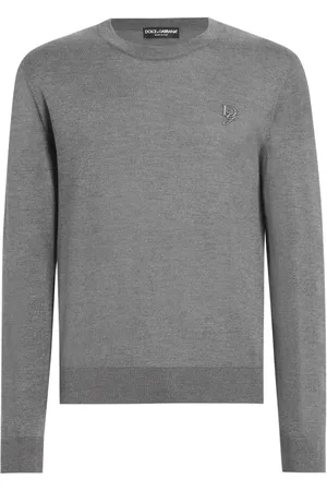 Dolce & Gabbana Maglione in seta con logo