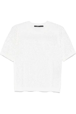 SEVENTY BY SERGIO TEGON T-shirt con strass