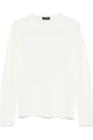 Roberto Collina Maglione in lino