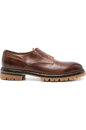 ELEVENTY Derby in pelle