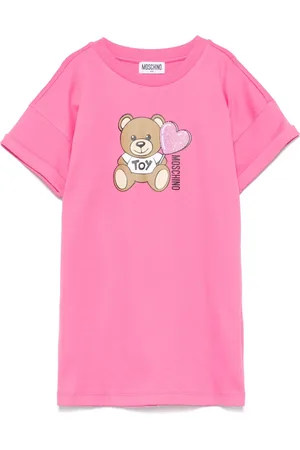 Moschino Abito Teddy Bear con stampa