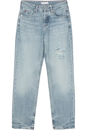Tommy Hilfiger Jeans dritti con effetto vissuto
