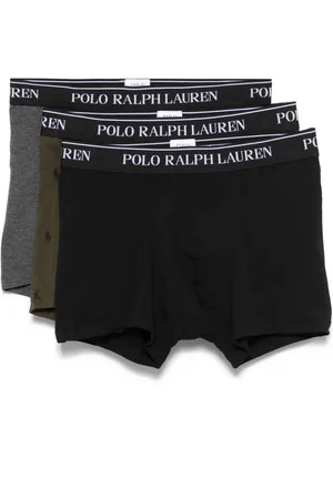 Ralph Lauren Set di tre boxer con motivo Polo Pony