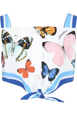 Dolce & Gabbana Canotta con stampa Butterfly