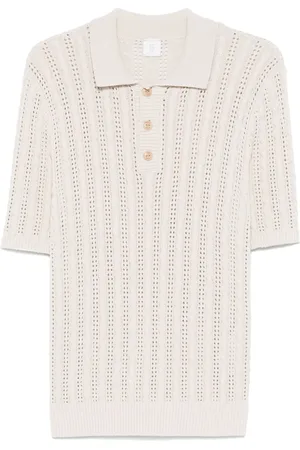 ELEVENTY Polo intrecciata