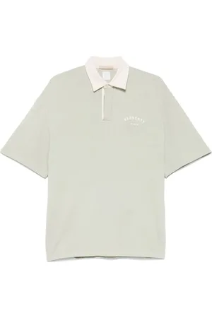 ELEVENTY Polo in cotone con ricamo logo