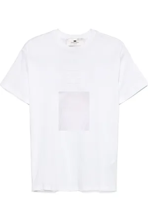 Elisabetta Franchi T-shirt con logo goffrato