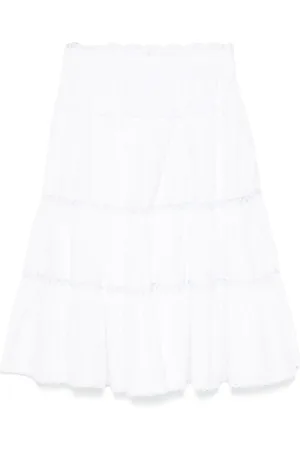 ERMANNO SCERVINO Gonna midi con dettagli in pizzo