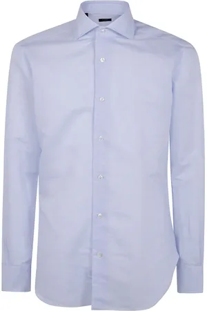 BARBA Camicia celeste