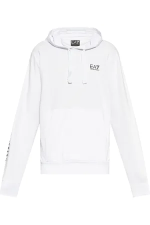 EA7 Felpa con cappuccio e logo