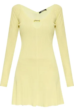 Jacquemus Abito corto La Robe a coste