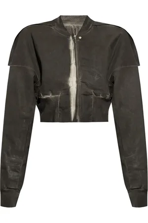 Rick Owens Giacca con effetto schiarito