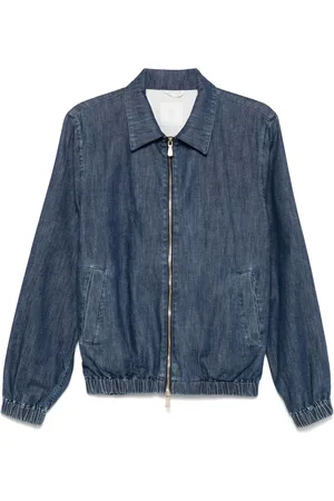 ELEVENTY Bomber denim