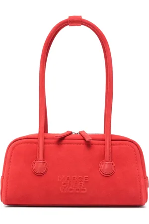 MARGE SHERWOOD Borsa tote in pelle scamosciata
