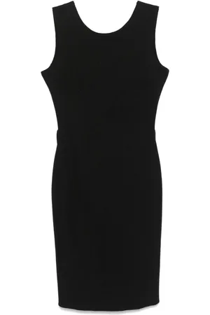 Gucci Abito midi in lana anni 2000