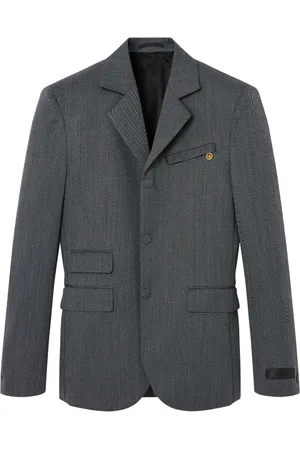 VERSACE Blazer monopetto in lana