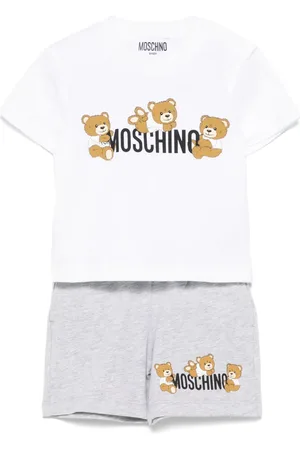 Moschino Set con shorts e logo