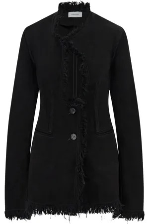 Salvatore Ferragamo Blazer con frange