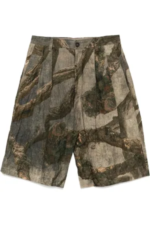 ZIGGY CHEN Shorts con stampa