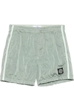 Stone Island Costume da bagno con motivo Compass