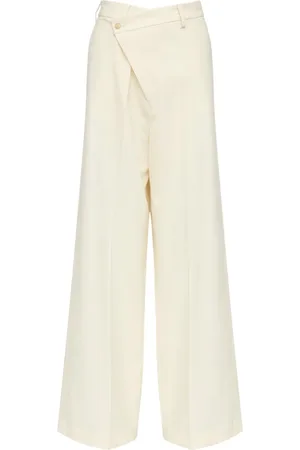 Maison Margiela Pantaloni con chiusura decentrata