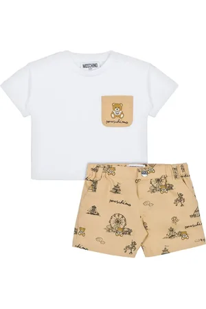 Moschino Set con shorts stampati