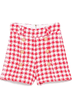 Balmain Shorts a quadretti