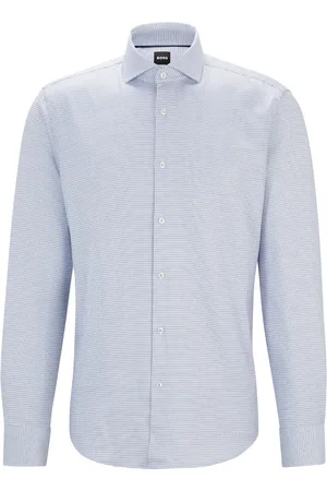 HUGO BOSS Camicia con stampa grafica