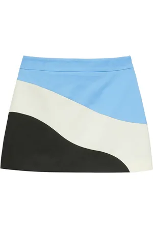 Msgm Minigonna con design color-block