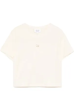 Maison Kitsuné T-shirt con applicazione Baby Fox