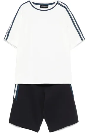 Emporio Armani Tuta sportiva con banda logo