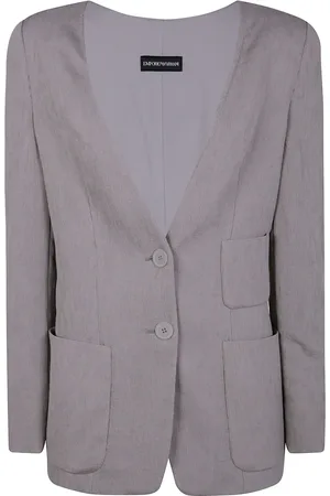 Emporio Armani Blazer monopetto a coste
