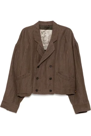 ZIGGY CHEN Blazer crop