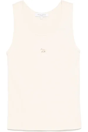 Maison Kitsuné Canotta con applicazione Baby Fox