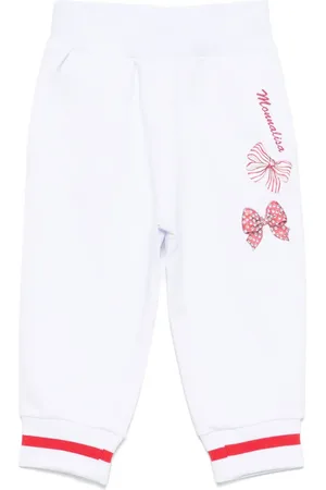MONNALISA Pantaloni sportivi con fiocco