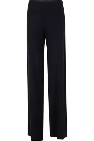 Emporio Armani Pantaloni a palazzo in cady