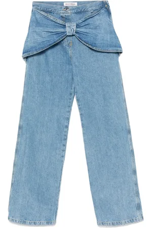 Mach & Mach Jeans con fiocco