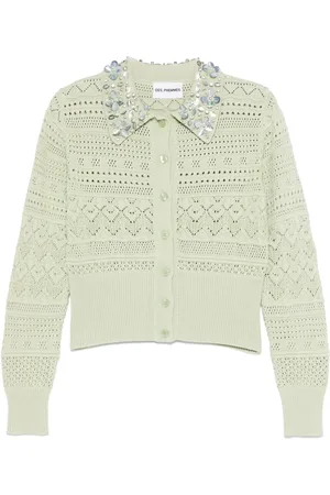 Des Phemmes Cardigan traforato