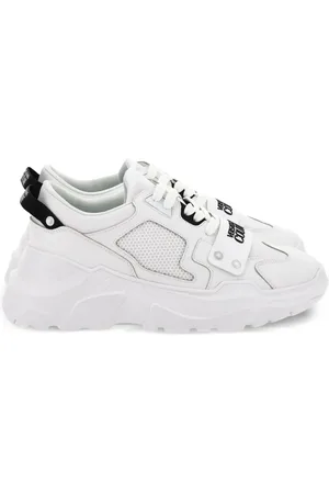 VERSACE Sneakers con inserti a rete